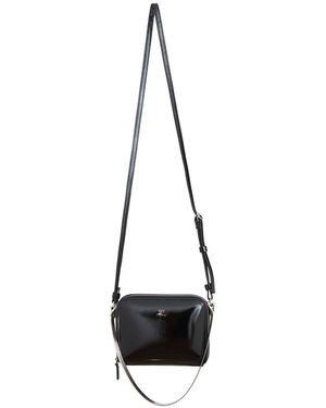 Courreges Zippered Shoulder Bag - White