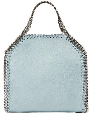 Stella McCartney Tiny Falabella Chain-Trim Mini Bag - Blue