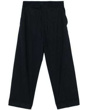 P.A.R.O.S.H. Pressed-Crease Pants - Black