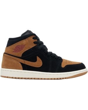 Nike Air Jordan 1 Mid Se Sneakers - Brown