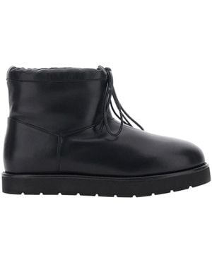 Phoebe Philo Lace-Up Ankle Boots - Black
