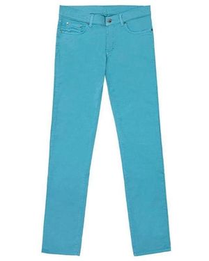 Versace Logo Straight Jeans - Blue