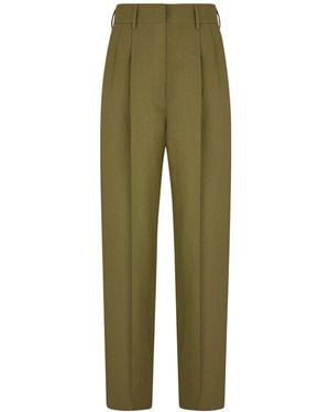 Blazé Milano Blazé Milano Wide-Leg Pants - Green