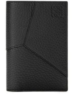 Loewe Puzzle Passport Cover - Black