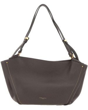 Gianni Chiarini Bloom Tulip Shoulder Bag - Grey