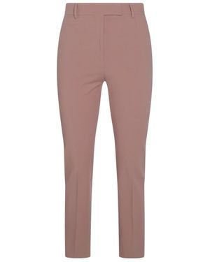 Incotex Cropped Trousers - Purple