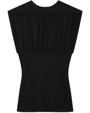 Anine Bing Sleeveless Top - Black