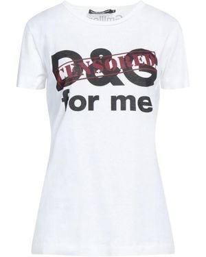 Dolce & Gabbana T-Shirts - White