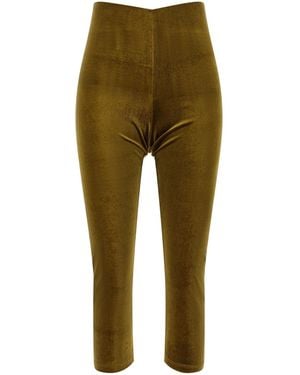 ANDAMANE 'New Holly Capri' Leggings - Green