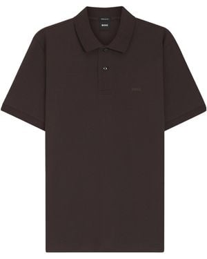 BOSS Boss Pallas Slim Polo Shirt - Black