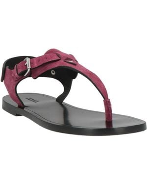 Isabel Marant Minimal Round Toe Sandals - Pink