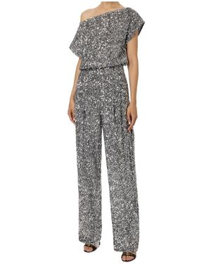 Elisabetta Franchi Sequined Jumpsuit - Gray