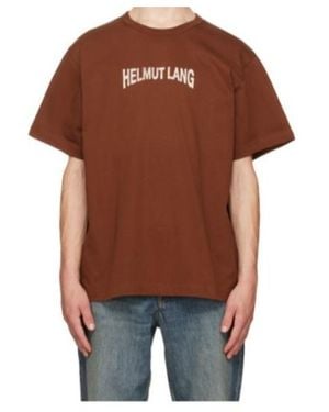 Helmut Lang Crew-Neck Short-Sleeved T-Shirt - Multicolour
