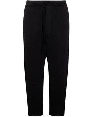Thom Krom Drawstring Pocket Trousers - Black
