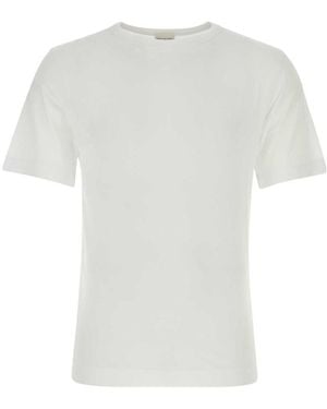 Dries Van Noten Round-Necked T-Shirt - White