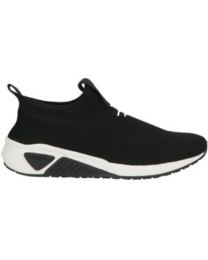 DIESEL Minimalist Sock-Style Sneakers - Black