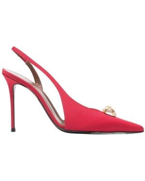 Giuseppe Zanotti Embellished Slingback Court Shoes - Pink