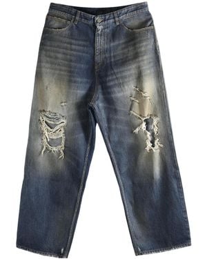 Vetements Trashed Jeans - Grey