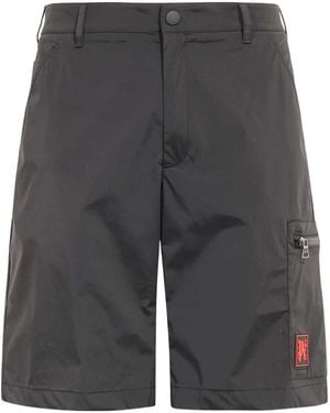 Palm Angels Belt Loop Shorts - Grey