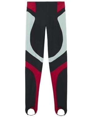 Off-White c/o Virgil Abloh Colour Block Leggings - Red