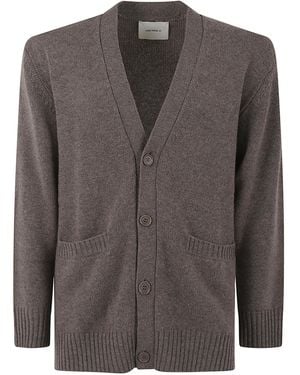 Lisa Yang Buttoned Cardigan Knitwear - Blue