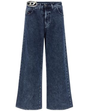 DIESEL 1996 D-Sire-S4 Wide-Leg Jeans - Blue
