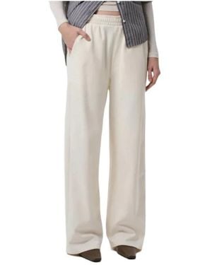 Citizens of Humanity Brynn Elasticated-Waist Trousers - Grey
