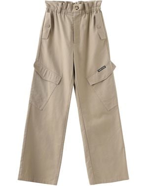 Marissa Chiara Pocket Overalls - Natural