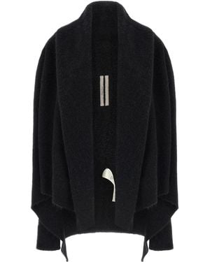 Rick Owens Long-Sleeve Cardigan - Black