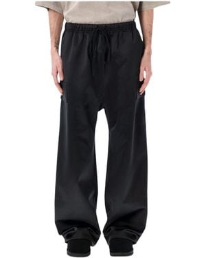 Fear Of God Bonded Satin Cargo Trousers - Black