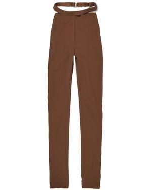 Nike X Jacquemus Slim Fit Trousers - Brown
