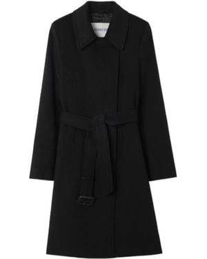 Burberry Cashmere Coat - Black