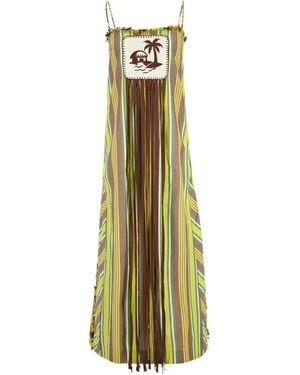 ALÉMAIS Clover Midi Dress - Green
