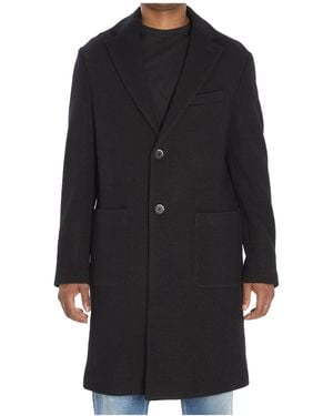Barena Single Breasted Long Sleeve Coat - Black