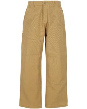 Represent Rtw Loose Fit Patch Pocket Trousers - Natural