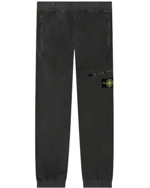 Stone Island Compass-Badge Track Pants - Black