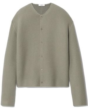 Rier Tyrolean Button-Up Cardigan - Grey