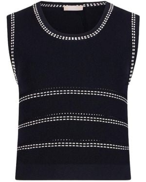 Liu Jo Striped Tank Top - Blue