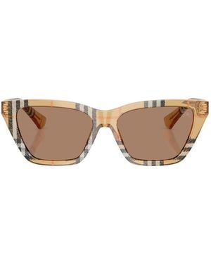 Burberry Eyewear Cat-Eye Frame Sunglasses - Multicolour