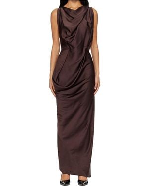 Vivienne Westwood Long Fond Dress - Brown