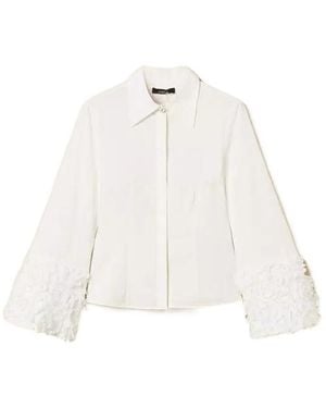 Twinset Floral Shirt - White