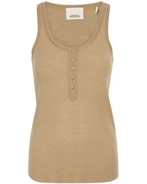Isabel Marant Silky Top - Natural