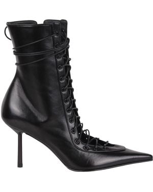 Le Silla 140Mm Leather Pumps - Black
