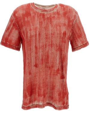 Comme des Garçons Comme Des Garçons Oversized Crewneck T-Shirt - Red