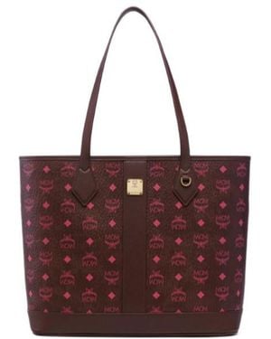 MCM New Liz Shopper - Red