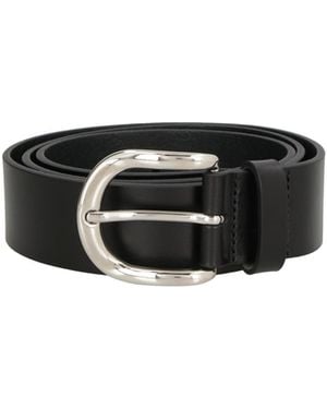 Isabel Marant Zaph Leather Belt - Black