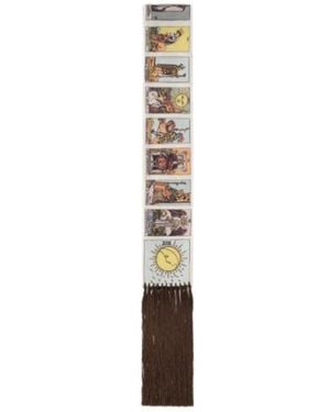 Burberry Skinny Tarot Silk Scarf - White
