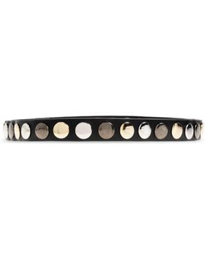 IRO Riveted Belt - White