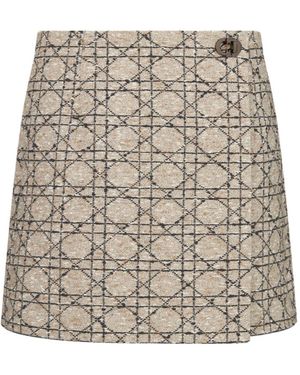 Dior Macrocannage Skort - Natural
