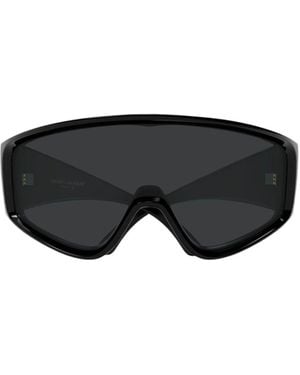 Saint Laurent Sl 969 Geometric-Frame Sunglasses - Black